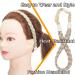 Shop Silk-Co Women s 3 Strand Blonde Hair Band - Vintage Braided Headband & Hair Tie for Weddings | 1.5cm Wide Extensions in Smooth & Sandy Blonde - Buy Online on GoSupps.com
