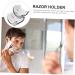Minkissy 8-Pack Self-Adhesive Shaver Holder - Wall Hooks for Razor Storage | Premium Manual Razor Organization Solutions - Buy Online on GoSupps.com