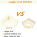 MOWOK Large Size Soft Foam Corner Protector 15 PCS Thicken Baby proofing Corner Guards & Edge Bumper Beige with 3M Adhesive Table Furniture Safety Sharp Corner Cushions - Buy Online on GoSupps.com