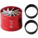 JPSDOW Auto-Turbonator - One-Sided Turbo Charger for Cars Campers RVs & SUVs | Red Turbine Supercharger Substitute - Buy Online on GoSupps.com
