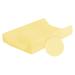 Baby Changing Mat Terry Cover for 80x50 cm Nappy Changer with Raised Edges (Yellow)