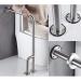 Bathroom Grab Bar Safety Support Rail Stainless Steel Shower Curved Grab Bar Wall Mounted Handrail Bracket Bathroom Balance Handle Restroom - Buy Online on GoSupps.com