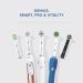 Oral-B Crossaction Black Edition Brush Heads - Cleanmaximiser Tech, Pack of 4 - Buy Online on GoSupps.com