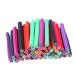 Beaupretty 50pcs 3D Nail Art Fimo Canes Sticks Slices Flower Slices Nails Stickers Perfect for DIY Crafts Cellphone Decoration 5 x 50 mm