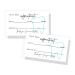 Dental elevator cards for dates 50 pieces tooth whitening dental practice customer memory patient pediatric dentist orthodontic large package 5.1 x 8.9 cm more minimalist blue -green