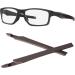 Oakley Crosslink PRO Switch Sweep Replacement Temple Ear Socks & Nose Pads Set - Black and Brown - Buy Online on GoSupps.com