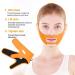 Buy Face Slimming Mask & V-Face Line Belt Reducer | Anti-Wrinkle Facial Care (Orange) - International Shipping Available - Buy Online on GoSupps.com