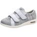 QDCZDQ Men's Diabetic Edema Walking Shoes Men's Adjustable Wide-Width Walking Shoes with Ajustable Closed Air Cushionfor Elderly Diabetic Edema Swollen FeetArthritis Bunions Wide Feet Swollen Feet Light Gray 5 US