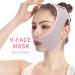 Chin Lifting Bands | Face Slimming V Shaped Lifting Bands Breathable Adjustable Lift Bandage Reusable Fits Different Face Shapes for Men and Women - Buy Online on GoSupps.com