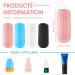 Travel Silicone Bottle Covers - 8 Pack Reusable Protective Spout Covers for Shampoo & Shower Gel - Safe Travel Accessories - Buy Online on GoSupps.com
