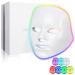 Red Light Mask for Face 7 Colors LED Blue Red Light Mask Red Light Therapy for Face Skincare Facial Mask Beauty Tool for Tightening And Firming