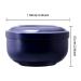 Stainless Steel Shaving Bowl with Lid | Durable Blue Razor Cup for Wet Shaving | Unbreakable Shaving Cup for Cream and Soap - Buy Online on GoSupps.com