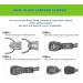 Emergency Whistle Pack of 4 with Lanyard | Ideal for Outdoor Activities Kayaking & Boating - Buy Online on GoSupps.com