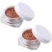 FRCOLOR 6 Pcs Kit De Manicura Flash Suit Loose Eyeshadow Glitter Eye Shadow Pigment Sequins 1 count (Pack of 1) Goldenx3pcs - Buy Online on GoSupps.com