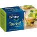 Meßmer Organic Fennel | soothing | 18 tea bags | Vegan | Gluten-free | Lactose-free ORGANIC Fennel 18 tea bags