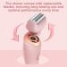 Layhou 2-in-1 Ladies Razor | Waterproof Painless Epilator for Face Bikini & Legs - Pink - Buy Online on GoSupps.com
