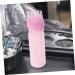 FRCOLOR 1 Set Plasticard Plasticade Hair Bleaching Tool Flexible Applicator Hair Oil Hair Dye Kit Hair Dye Tools Root Comb Applicator Bottle Hairstyling Gloves Hair Bleach Kit 6.9x4.8cm Pink - Buy Online on GoSupps.com