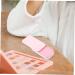 BELLIFFY Women Makeup Tool Aluminum Box Eyebrow Paste for Positioning Brow Position Tool Pink - Buy Online on GoSupps.com