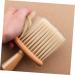 Minkissy 2-Piece Vintage Dusting Brush Set for Men - Soft Cleaning Tool for Mustache Beard & Haircut - Wooden Handle 10.6x4.7cm - Ideal for Home Grooming - Buy Online on GoSupps.com