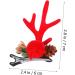 minkissy 2 Pairs Christmas Hair Clips Antler Hair Clips Christmas Party Hair Accessories Alligator Hair Clips Antler Decor Christmas Hair Accessories Girls Hairpin Festival Hair Decor Elk - Buy Online on GoSupps.com
