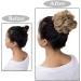 Light Brown & Bleach Blond Scrunchy Hair Bun Updo Ponytail 25g - Curly Messy Donut Chignons - Buy Online on GoSupps.com