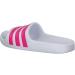 Adidas Unisex Kinder Adilette Aqua Slides - Kids Sandal 29 EU - Ftwr White/Real Magenta | International Shipping Available - Buy Online on GoSupps.com