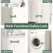 Cupboard Locks for Children Child Safety Cupboard Locks 6PCS Clamshell Baby Drawer Safety Lock Adhesive Baby Proofing Cabinet Lock No Drilling Required - Buy Online on GoSupps.com