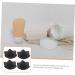 FONDOTIN 4pcs Lotus Soap Holder Soap Dish Shower Soap Stand Floral Soap Trays Countertop Soap Organizer Kitchen Cleaning Sponge Holder Soap Case Silica Bracket Multifunction - Buy Online on GoSupps.com