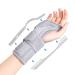 Paskyee Carpal tunnel manual bandage for women and men adjustable wrist rails for right and left hand pain relief for arthritis tendonal inflammation S/m left hand