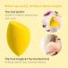 Dolovemk Makeup Sponges - Soft Latex-Free Beauty Blender for Smooth Foundation Application (Yellow) - Buy Online on GoSupps.com