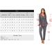 Litherday Women's Maternity Nursing Pyjamas Set | Long-Sleeved Breastfeeding Sleepwear | Soft Labor Nightwear PJ Loungewear - Buy Online on GoSupps.com