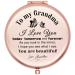muminglong Frosted Compact Makeup Mirror for Grandma from Grandson Thanksgiving Birthday Day Gifts Ideas for Grandma-New hudie Grandma sunzi