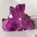 Natural Crystal Rough 156g Rare Beautiful Purple Flame Aura Quartz Crystal Cluster Specimen - Buy Online on GoSupps.com