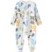 MAMIMAKA Cotton Footed Pajamas for Newborns | Boys & Girls 0-18 Months | 3-6 Months Long Sleeve | Color10 - Buy Online on GoSupps.com