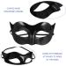 Buy Warmhm Black Masquerade Costume Mask - Stylish Venetian Eye Mask for Men & Women | Perfect for Parties & Events - Buy Online on GoSupps.com
