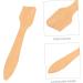  PACKOVE PACKOVE 5 Pieces Spatula for Facial Mask Eye Mask Massage Spoon Face Mask Spoon Skin Care Spatula Makeup Spatula Small Facial Spatula Makeup Mixing Spoons Light Brown Wooden - Buy Online on GoSupps.com
