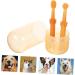 Amosfun 1 Set Pet Toothbrush Cleaning Supplies Puppy Dog Toothbrush and Toothpaste Large Dog Small Dog - Buy Online on GoSupps.com