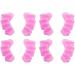 Buy Weikeya Toe Correction Spacers - 8 Ergonomic Flexible Wear-Resistant Design for Men & Women - Pink - International Shipping Available - Buy Online on GoSupps.com