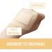 Latex-Free Bordered Gauze Pad Dressing 4x4.7 (32Ct) - Beige Island Dressings for First Aid & Wound Care - Large Individually Wrapped Bandages - Buy Online on GoSupps.com
