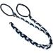 Ponytail Hair Bands | 24Inch Elastic Ponytail Holder for Women - Fashionable Multifunctional Hair Bands for Style Comfort green black - Buy Online on GoSupps.com