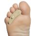 Steins Hammer Toe Crest Cushion and Buttress Pad Reduces Pressure from Calluses and Hammer Toes Medium Right Beige 3 Count