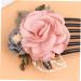 Didiseaon Hair Stick Wedding Hair Clip Combs for Women Bridal Side Combs Flower Hair Accessories Flower Hair Clips for Women Hair Accessories for Women Hair Insert Comb Grace Hair Comb Miss - Buy Online on GoSupps.com
