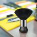 Large powder brush hairdressing brush makeup professional foundation make-up brush powder brush eye shadow blush make-up brush soft brush for broken hair for hairdresser cosmetics Black - Buy Online on GoSupps.com
