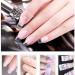 Premium Pink Nail Extension Gel - UV Gel for Quick Painless Manicure & Nail Art | Advanced Synthetic Resin Nail Care - Buy Online on GoSupps.com