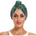 Tropical Giraffe Pattern Dry Hair Cap & Quick Drying Towel Set - Super Absorbent Soft Comfort | International Shipping Available - Buy Online on GoSupps.com
