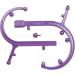 GOHIKING Trigger Point Massager Tool - Handheld Self Massage for Neck, Back, and Shoulders - Myofascial Release and Deep Muscle Massage Tool - A1 Purple - Buy Online on GoSupps.com