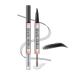 2-In-1 Double-End Eyebrow Shaping Pen 2-In-1 Brow Pen And Sealing Brow Gel Long-Lasting Color Waterproof And Sweatproof Easy-To-Use Eyebrow Makeup For Real-Looking Fuller Eyebrows (03# Grey)