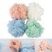 Pack of 4 Extra Large Bath Loofah Sponges - SourceTon Mesh Pouf Scrubber in Red Yellow Blue & Green for Ultimate Shower Experience - Buy Online on GoSupps.com