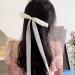 Hair Ribbon Bow Clip for Women Tassel Ribbon Bowknot Hair Clips With Long Tail Hair Bow for Girls Hair Bow Ties Long Silk Ribbon for Hair Barettes Accessories for Wedding Party Decoration - Buy Online on GoSupps.com