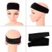 MapofBeauty 2 Pack Adjustable Velvet Wig Grip Headbands - No Slip & Flexible (Black) - Buy Online on GoSupps.com